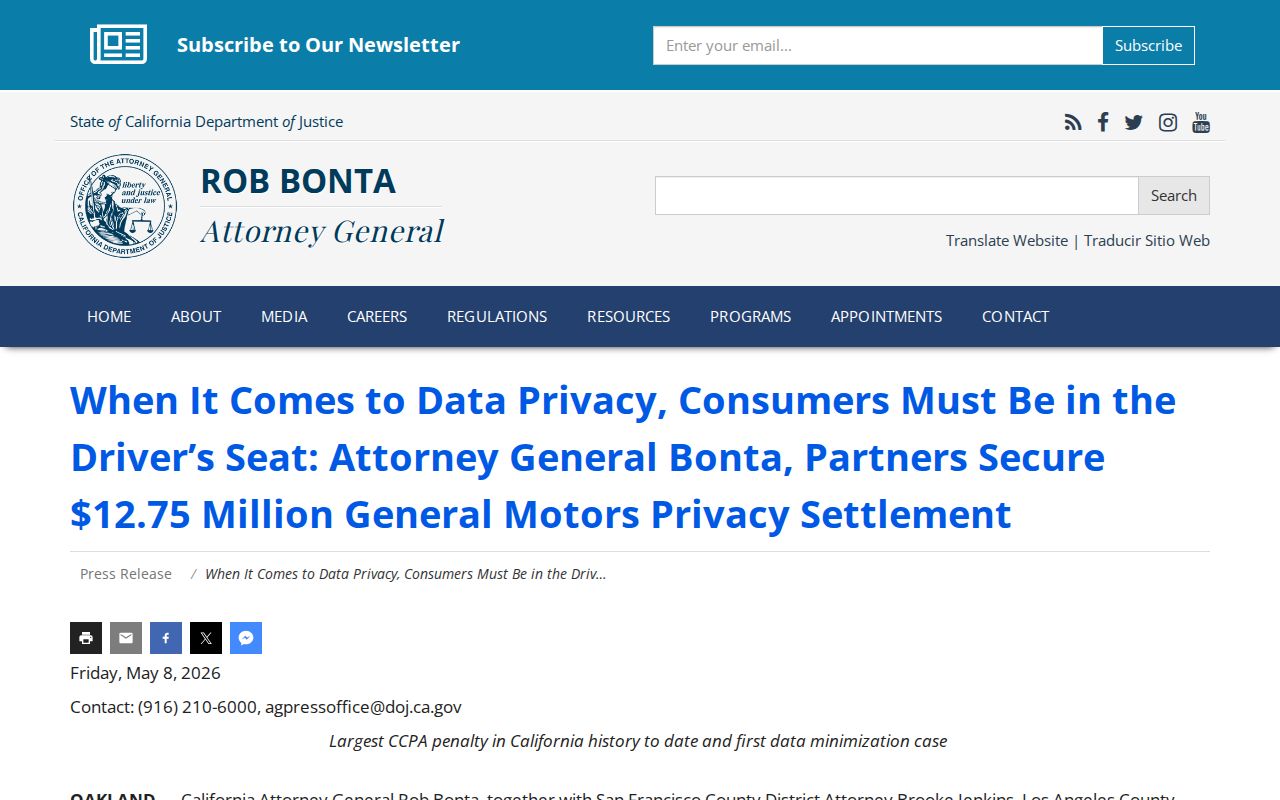 Simi Valley neighbors research with California Attorney General location-data privacy guidance