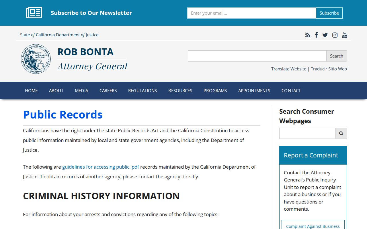 California Public Records Act guidance for the Simi Valley street directory and address records